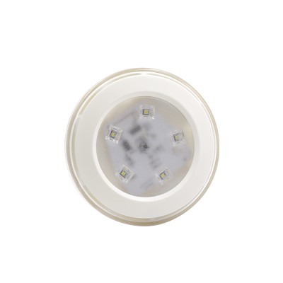 LITWOW low voltage 5000k soft white single submersible waterproof 5 led portable hanging puck lights for shower ceiling